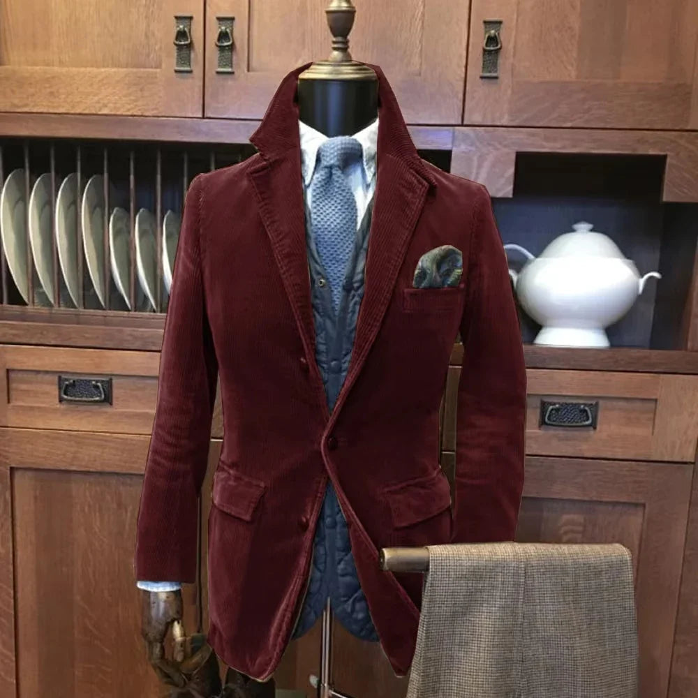 Men's Autumn Corduroy Jacket Casual Sports Jacket Man Jackets Mens Clothing Original Brands Clothing Male Coats 2025 New