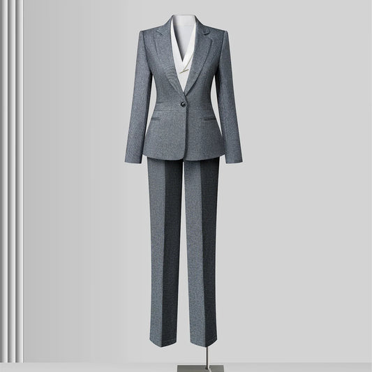 Fashionable Professional Women's Clothing High-Quality Pants Suit Set Elegant 2026 Spring Summer New Arrival