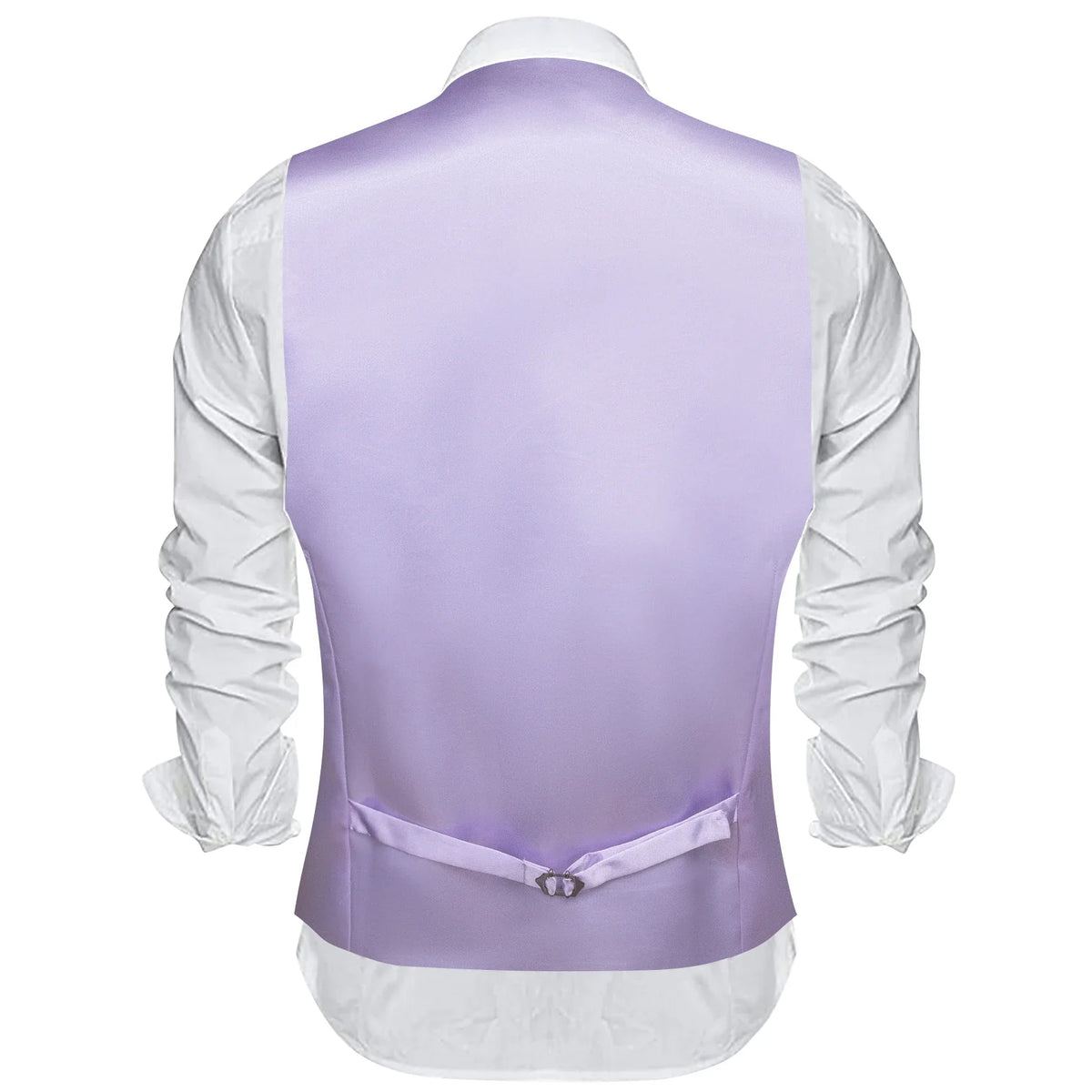 Men's Satin Vest Slim Fit Single-Breasted Waistcoat for Weddings and Formal Occasions