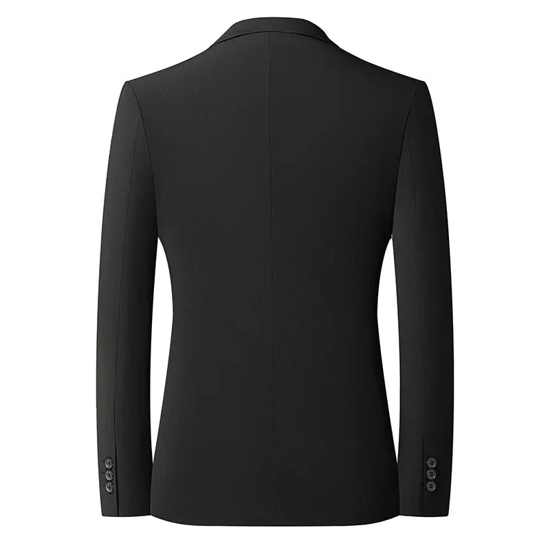 2025 Blazer Men's Fashion Gentleman Business Slimming Trend British Style Performance, Banquet Hosting, Casual Wedding Blazer
