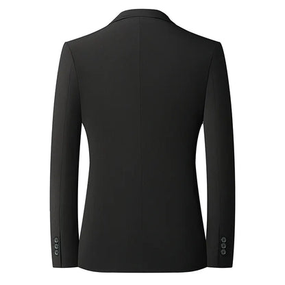 2025 Blazer Men's Fashion Gentleman Business Slimming Trend British Style Performance, Banquet Hosting, Casual Wedding Blazer