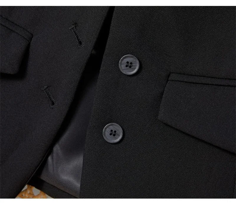 2025 New Women's Blazer High End Casual Vest Waistcoat Female Commuting Slimming Collar Less Sleeveless Short Suit Jacket Lined