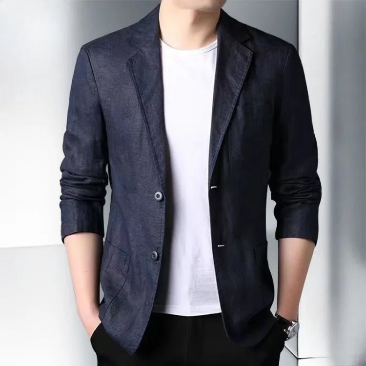 Men's Lightweight Business Casual Blazer Spring Summer Sun Protection Jacket
