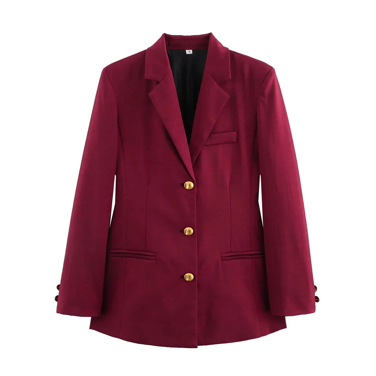 Fashionable Plaid Suit Women's Clothing Autumn New Style Versatile Design with Belt Business Casual Polyester Long Sl...