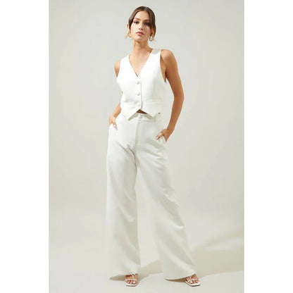 Multiple Styles to Choose From Women Pants Set High-end Female Two Pieces(Vest+Trousers)ropa de mujer ofertas