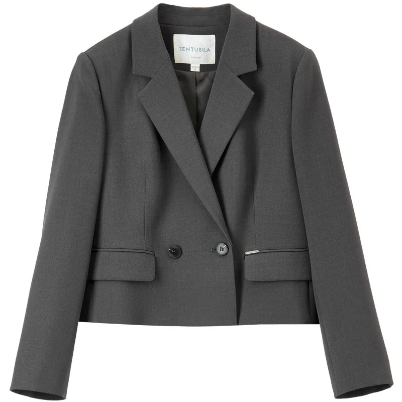 Women's Work Wear Blazer Commuter Suit Jacket 2026 Spring Office Lady Fashion Elegant Female Outfits 161XC6457X