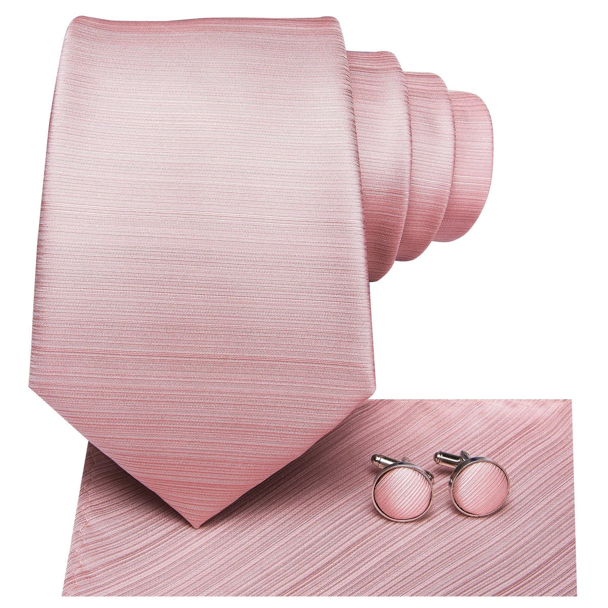 Men's Suit Vest Set – Broadcloth Waistcoat with Tie, Bowtie, Hanky & Cufflinks for Weddings & Office