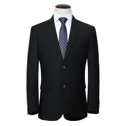 Men‘s Suit Blazer Single-breasted Blazer Jacket Vest Straight Trouser Business Smart Casual Grooms Dress Suit for Wedding Party