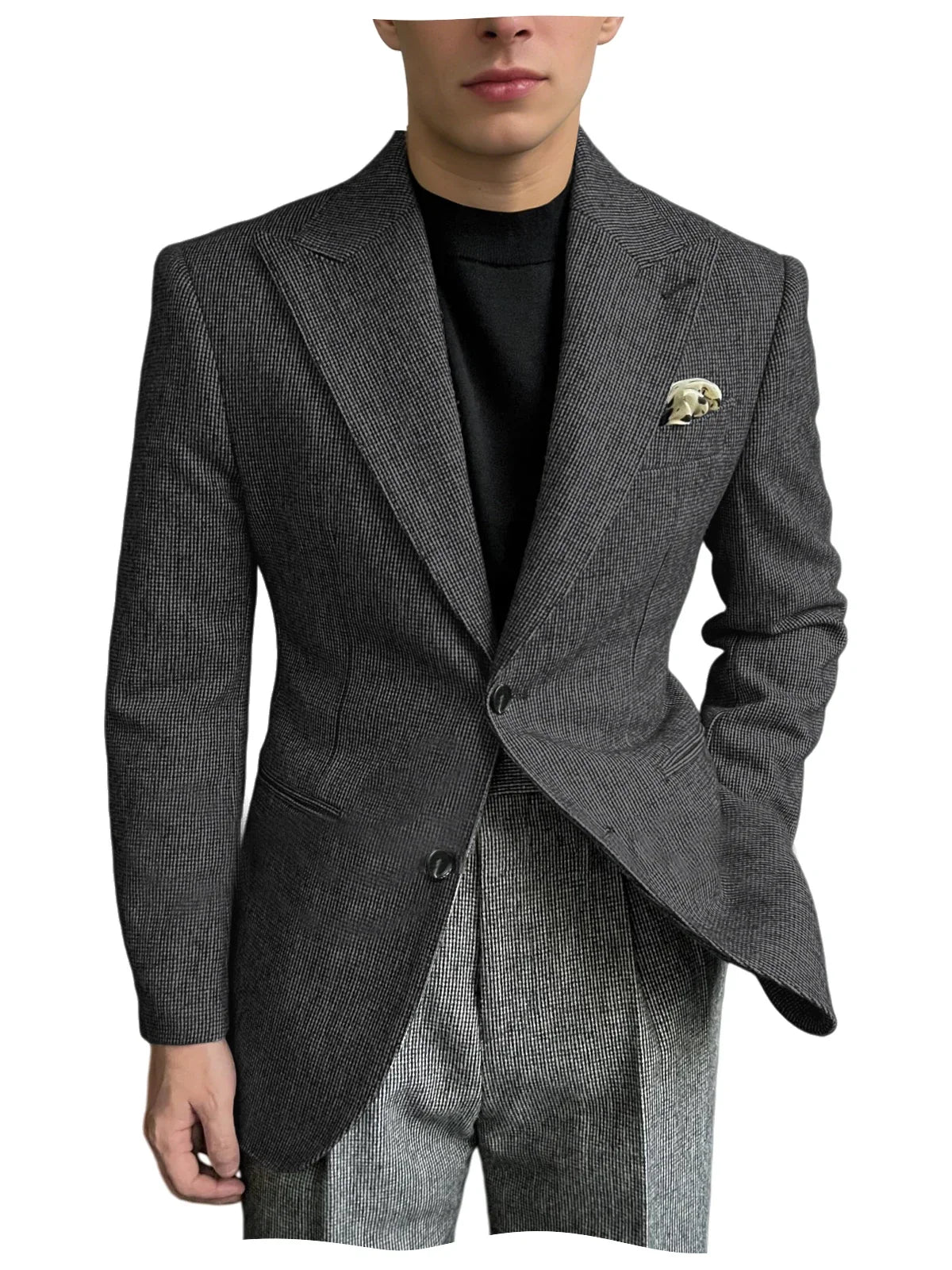 Men's Suit Jacket Formal Suit Blazer Single Breasted Slim Fit Business Banquet Work Wear Man wedding Coat jackets spring fall