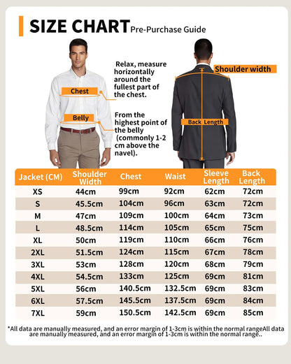 Men's Pinstripe Blazer Slim Fit Notched Lapel Lightweight Breathable Multi Pocket Comfortable Casual Sport Coat For Summer