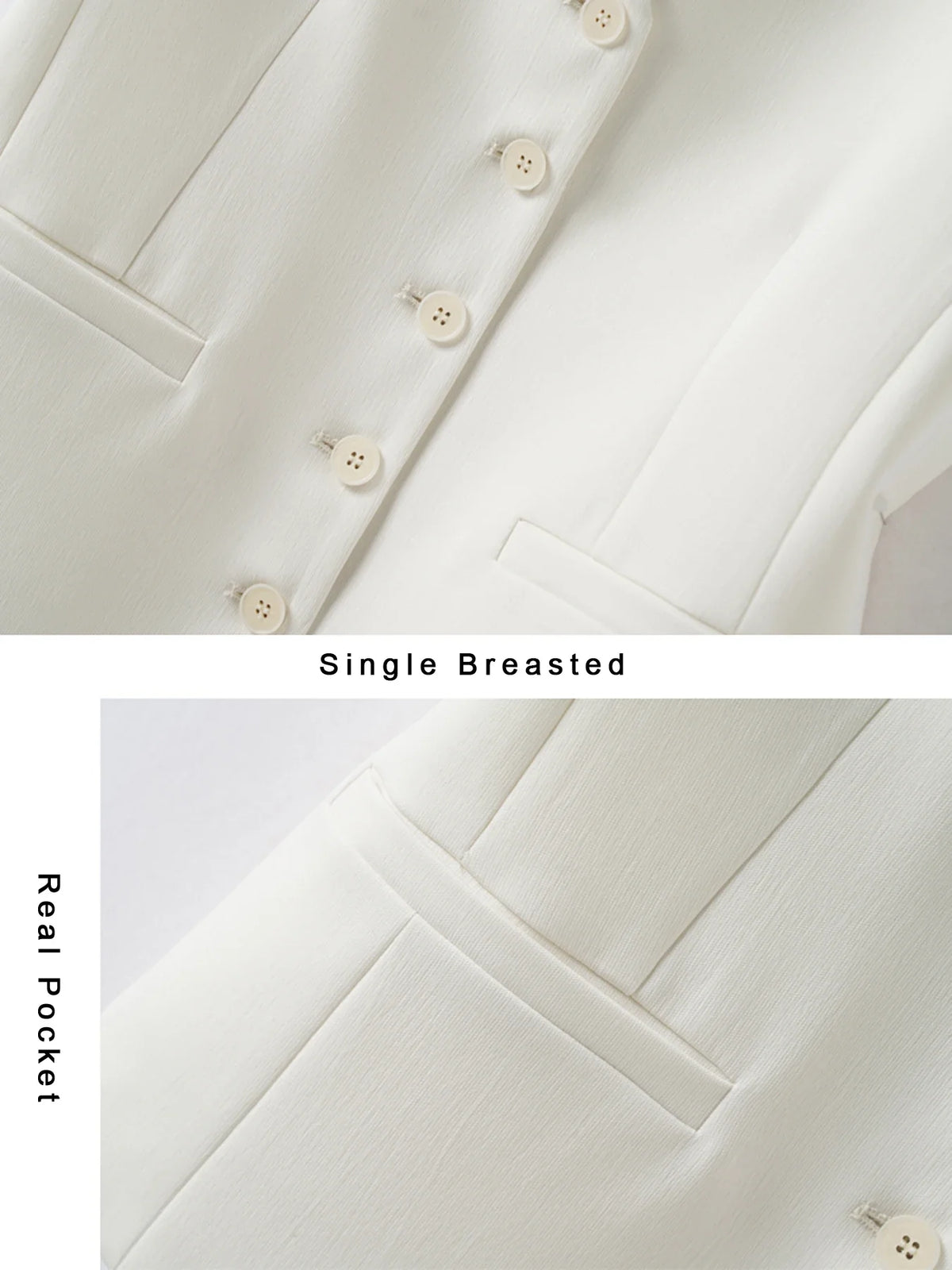 Single-Breasted Layered Suit Vest for Women Suitable for Spring and Autumn Can Be Worn as an Inner or Outer Layer Stylish Off
