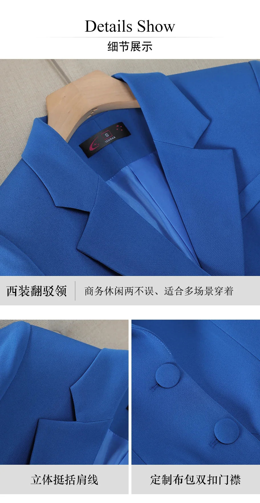 Fashionable Business Women's Outfit - Elegant Slim Fit Pants And Suit Set - Stylish New Arrival 2026