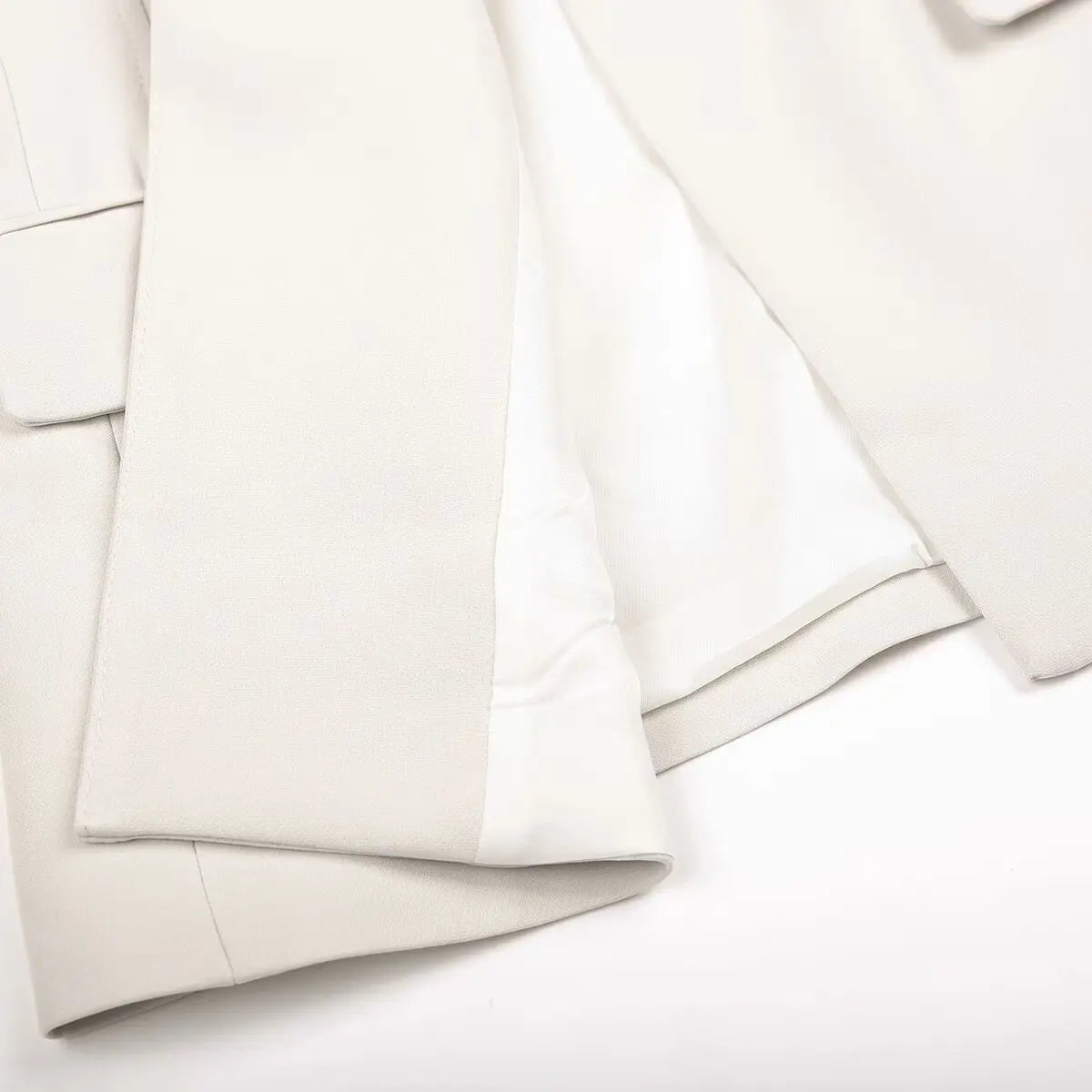Women Fall Office Slim Blazer Single Button Pockets Blazer Beige Black 2025 Spring Autumn Fashion Commuter Simple Casual Blazer