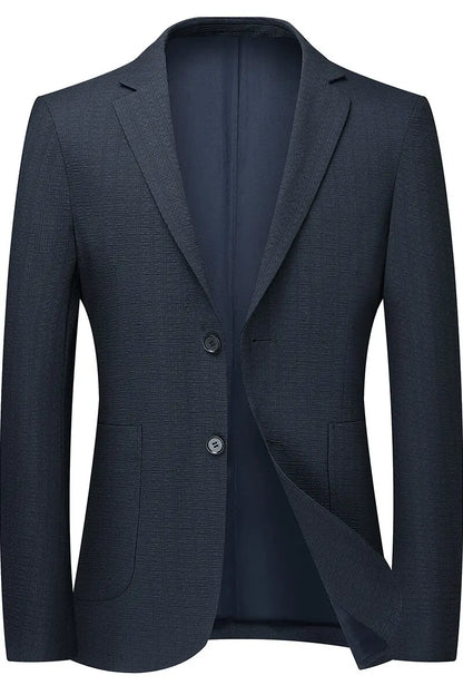 Blazer Men Fashion Gentleman Business Versatile Slimming British Style Solid Colors Hosting Performances Casual Weddings Blazer