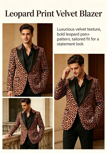 Men's Premium Textured Casual Blazer Two Button Notched Lapel Slim Fit With Pocket Square For Office Wedding Party Daily Wear