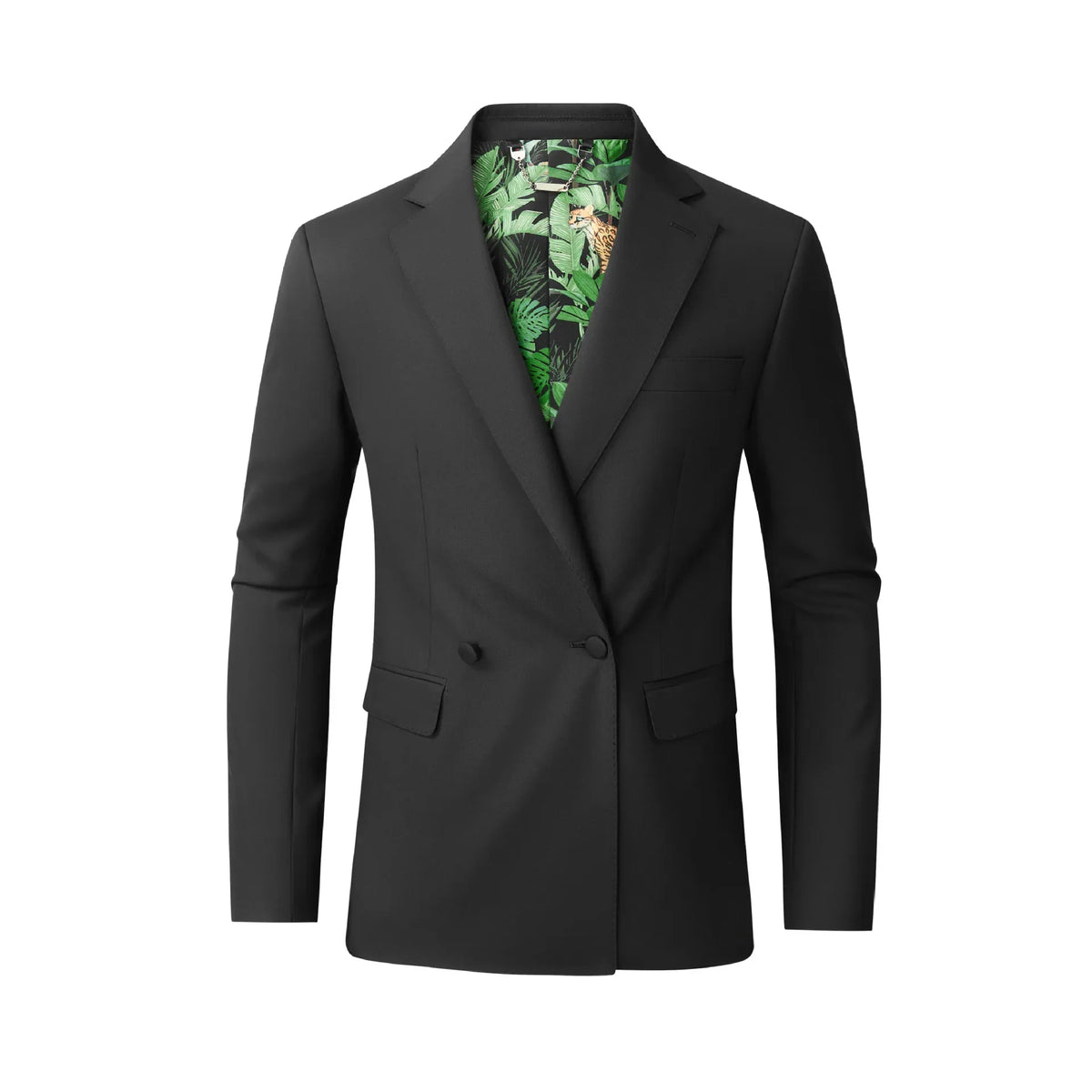 Luxury Wool Silk Suit Jacket Men Double Breasted Casual Business Dress Coats Autumn/Winter Banquet Party Wedding Groom Blazers