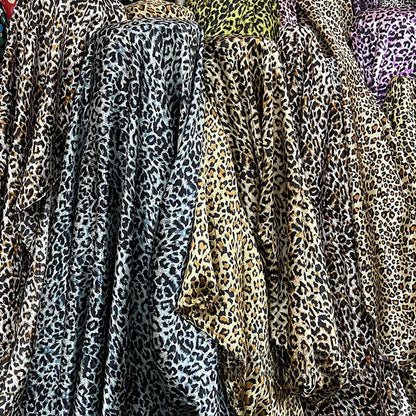 Customized Leopard Print Women 2Piece Sets Luxurious Single Button Pants Suit with Stain Peaked Lapel Gorgeous Slim Fit Outfit