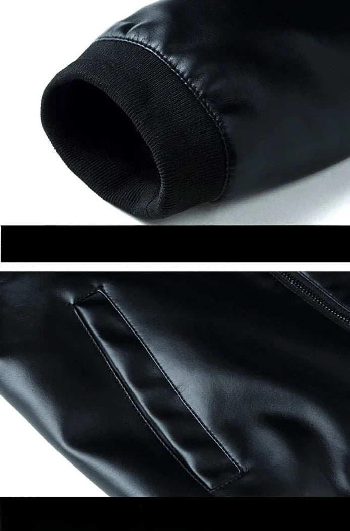 Brown Casual Men's Suit Jackets Trendy 2025 Korean Style Clothes Male Leather Blazer Single Models Luxury Designer Menswear Coat