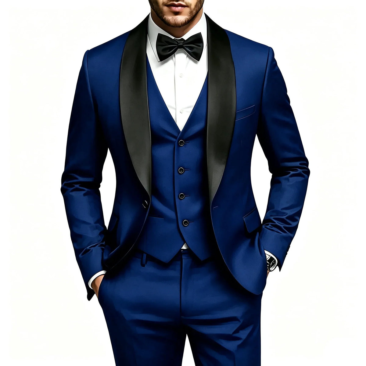 Costume 3 pièces homme, élégant et stylé pour garçons d'honneur et occasions professionnelles, tenue masculine haut de gamme, idéal pour mariages et affaires