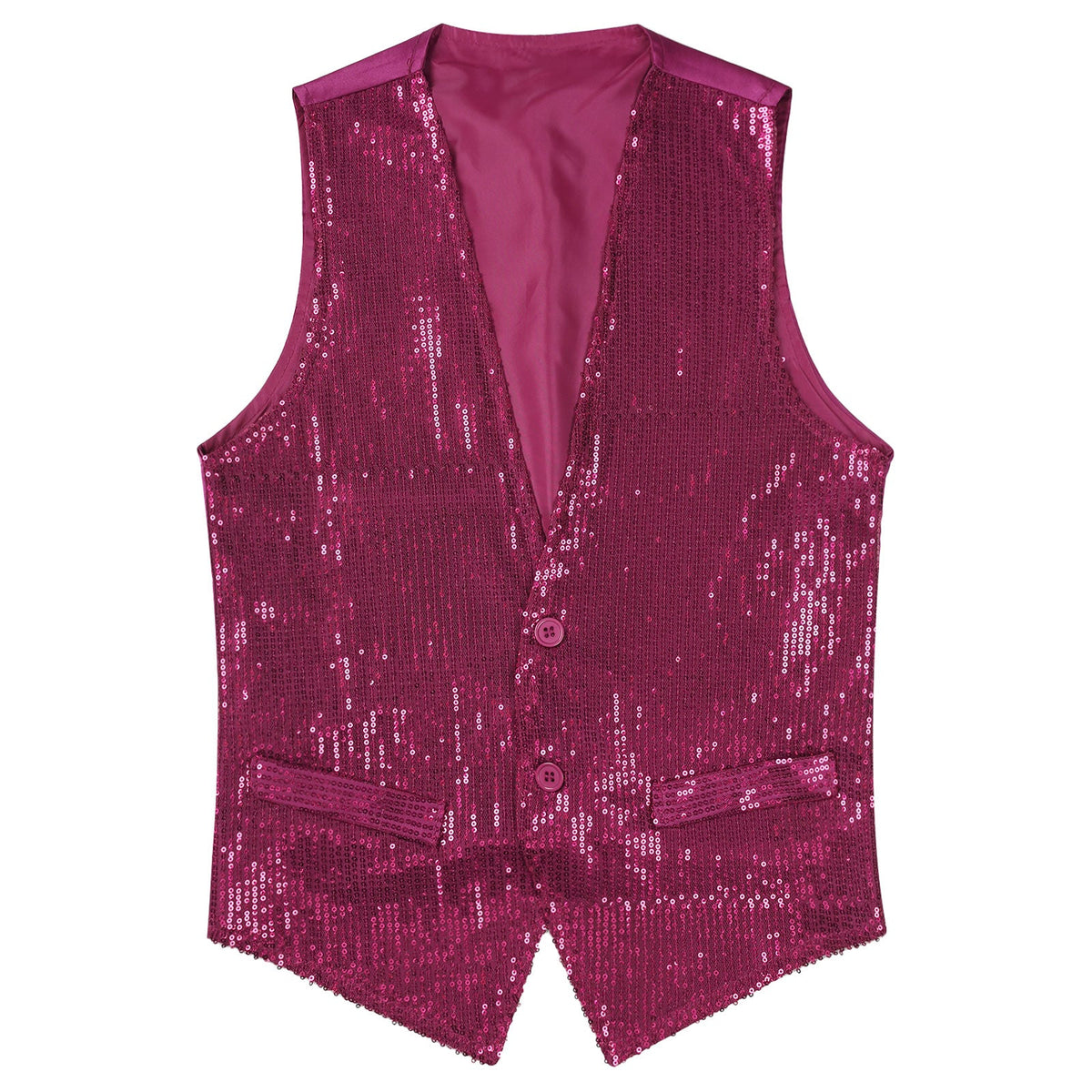 Fashion Women Sleeveless Vests Glittery Sequins Vest Music Festival Clubwear Waistcoat for Jazz Dancing Party Club Costumes