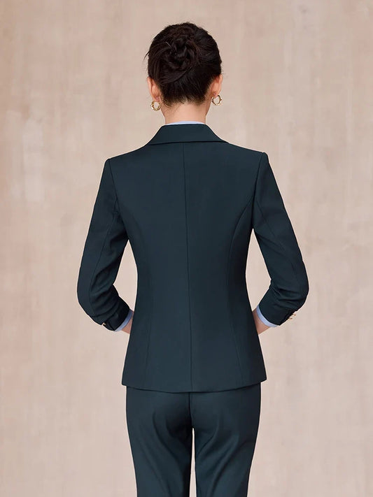 Fashion professional women's two-piece pants+suit jacket, exquisite  elegant, new for autumn  winter 2025