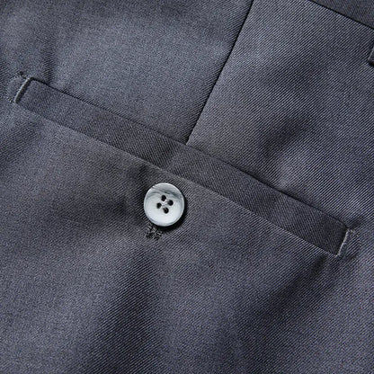 Men's 3-Piece Wedding Suit – Single Breasted, Smart Casual, Blue/Black/Gray – All Seasons
