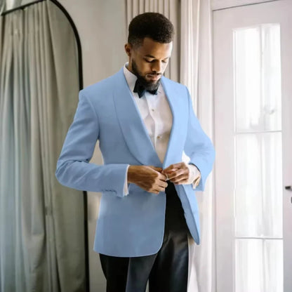 1 Piece Jacket Green Men Formal Single Breasted Notch Lapel Male Slim Daily Smart Causal Office Wedding Tuxedo