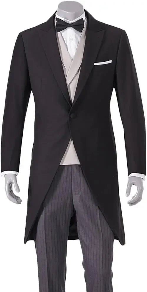 3-Piece Men's Slim Fit Suit – Italian Gentleman Style Wedding & Formal Tuxedo