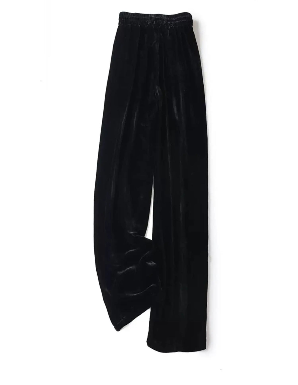 Silk Velvet Long Sleeve Suit Jacket Women's Business Wear Slim Fit Mid-Length Luxury Glossy Black Swan Velvet Outerwear
