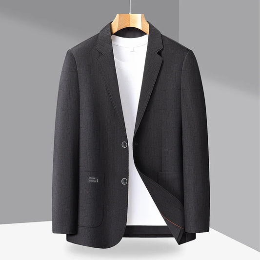 Men's Smart Casual Single Breasted Blazer for Business & Everyday Wear – Black & Green