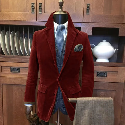 Men's Autumn Corduroy Jacket Casual Sports Jacket Man Jackets Mens Clothing Original Brands Clothing Male Coats 2025 New