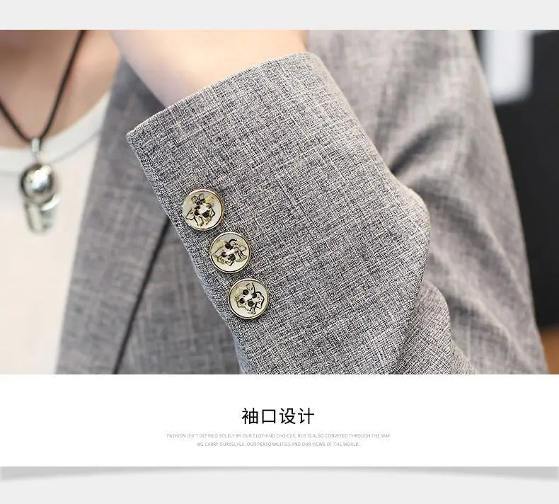 Blazer: Outdoor Fashion, Business-style, Gentleman's Wedding Host, Campus Casual, Relaxed, Korean-style, Youthful Men's Blazer
