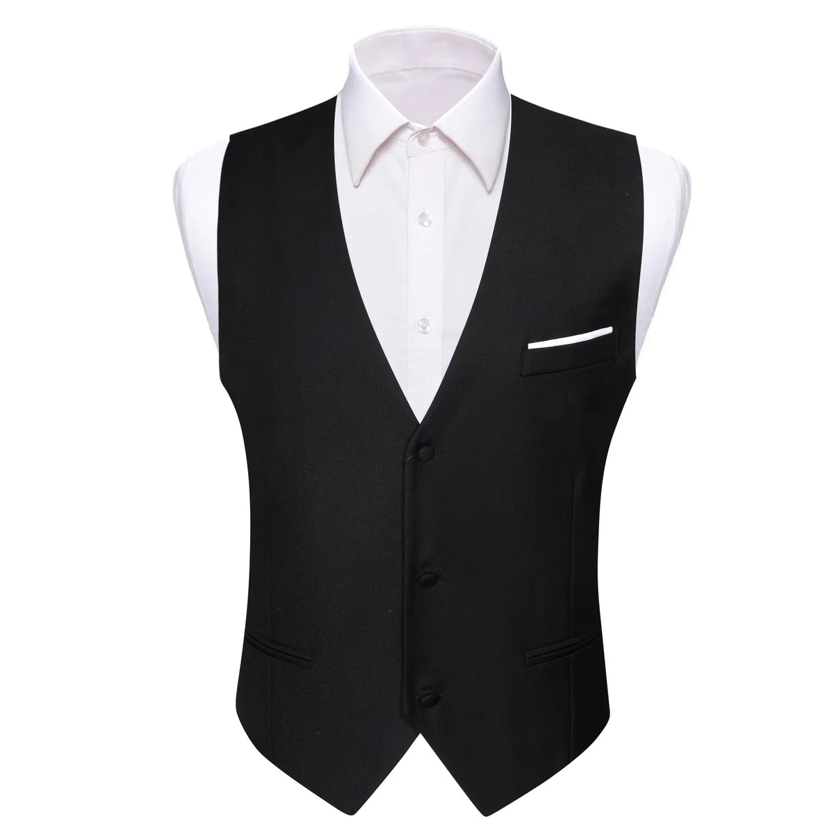 Men's Slim Fit Dobby Vest – Multi-Color Formal Waistcoat for Weddings & Smart Events
