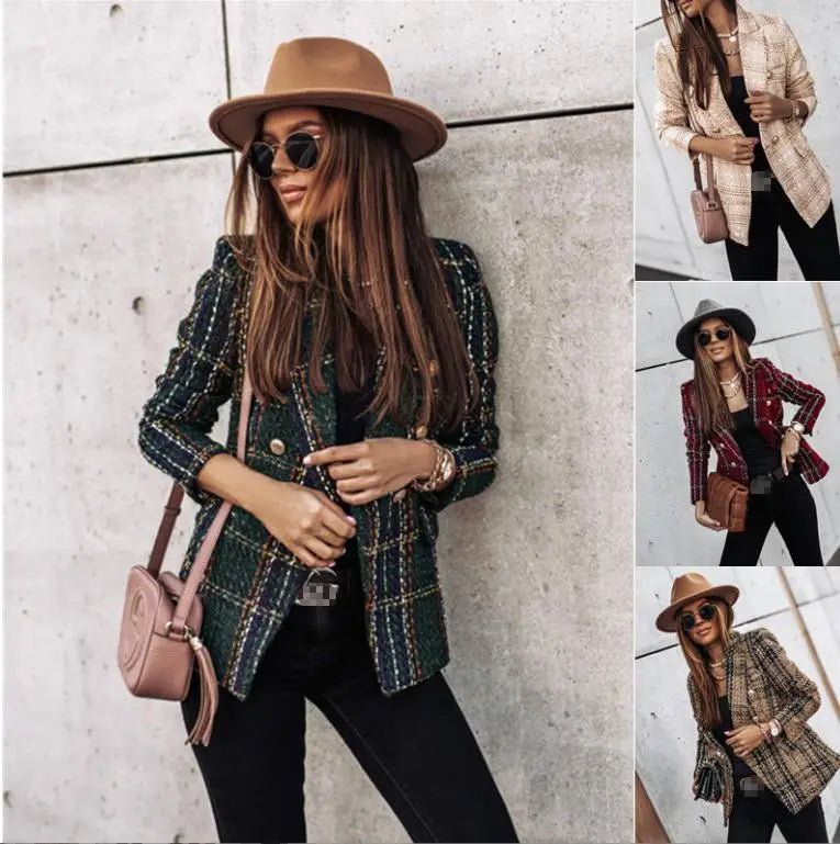 Men's Long Sleeve Printed Shirt Jacket Double Breasted Suit Collar Commute Style Pure Linen Cotton Material Office Wear