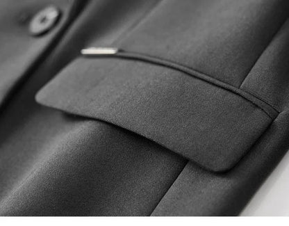 Women's Work Wear Blazer Commuter Suit Jacket 2026 Spring Office Lady Fashion Elegant Female Outfits 161XC6457X