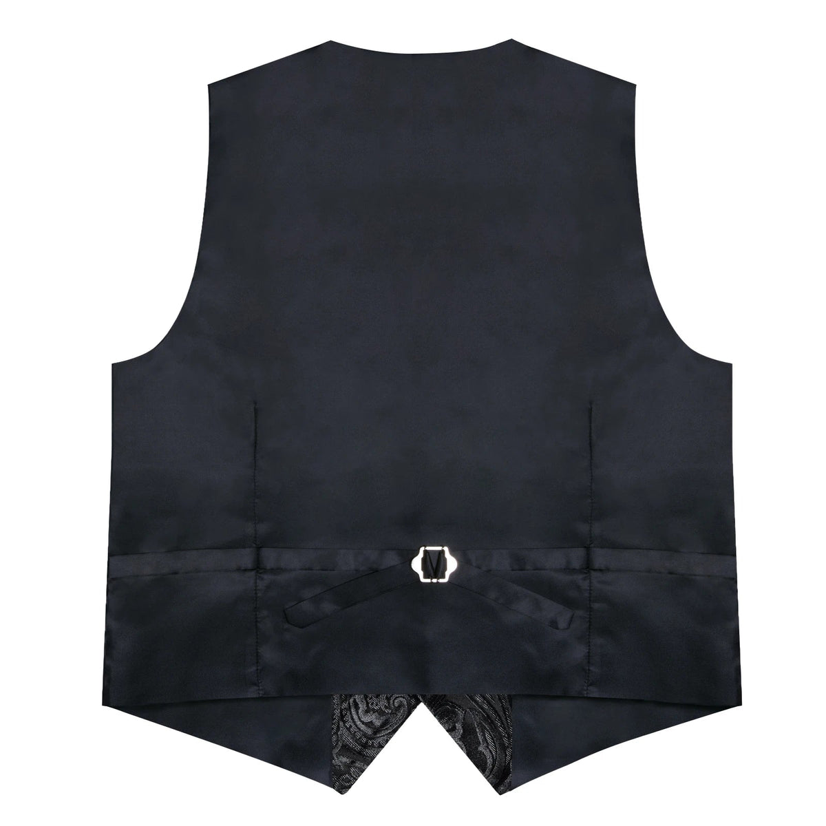 Men's Paisley Suit Vest – Single-Breasted Waistcoat with Tie, Handkerchief & Cufflinks for Weddings & Banquets
