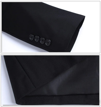 Classic Men's blazer Oversized Wedding Suit Jackets Korean Style Business Casual Blazers Man Clothing Dress Jacket 7XL