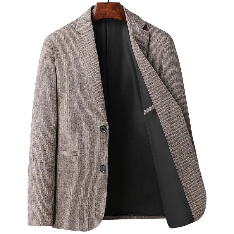 Blazer New Men's Fashionable Outdoor Travel Premium Business Wedding Versatile Host School Fit Casual Korean Version Blazer