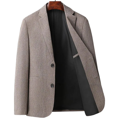 Blazer New Men's Fashionable Outdoor Travel Premium Business Wedding Versatile Host School Fit Casual Korean Version Blazer