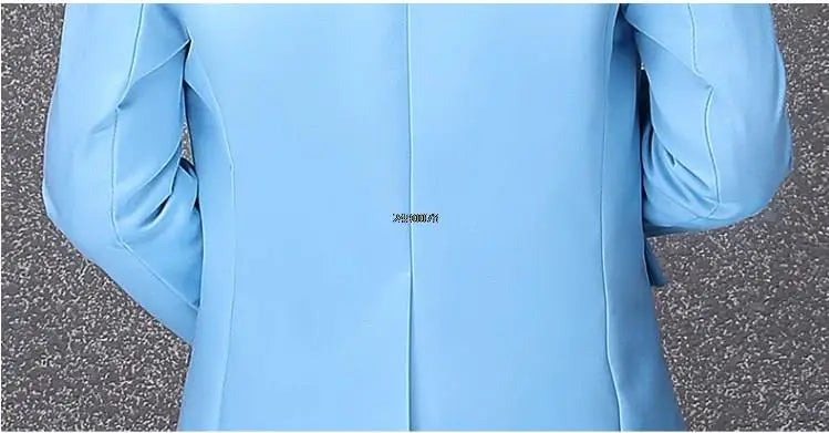 Flower Boys Blue Wedding Suit Kids Party Photograph Suit Teenager Birthday Tuxedo Dress Children Graduation Stage Show Costume