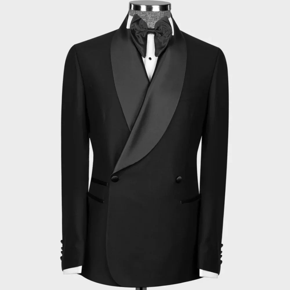 Men's Solid Style Blazer Fashion Wedding Smart Casual Business Jacket Best Man Suit Formal Party Wear Single Coat