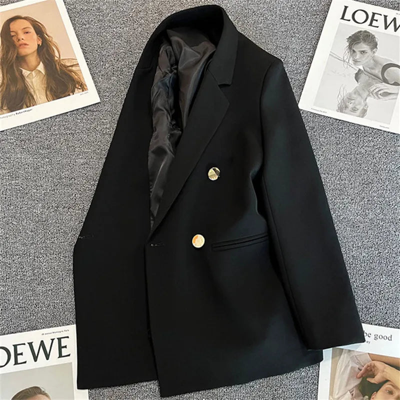 Spring Autumn Women's Blazers Slim Fit Fashion Slimming Elegance Jackets Casual Versatile Coat Outwear for Office Lady Clothing