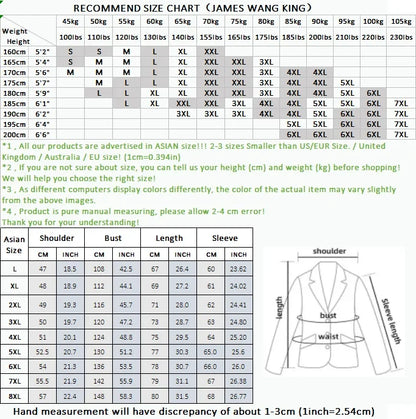 Large Size Men's Casual Jacket Lapel Shirt Handsome Spring Autumn Plus Fat Trendy Brand Loose Top for Youth