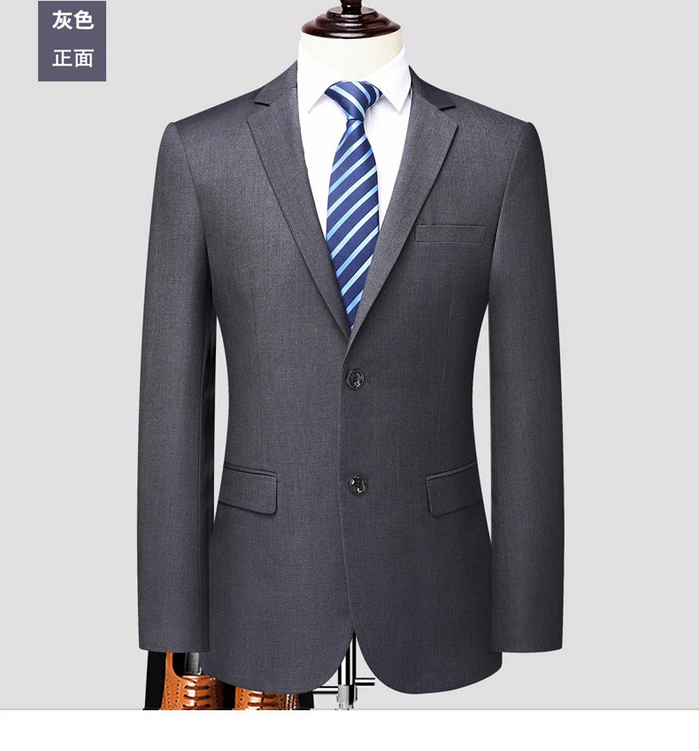 2026 Blazer Men Fashion Gentleman Business Outdoor Korean Version Travel Wedding Trend British Style Is Decorated Body Casual