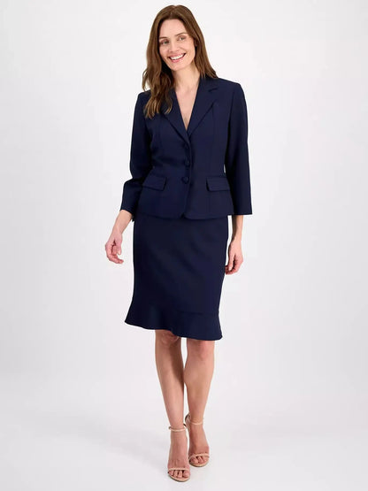 Lavender Purple Women 2 Piece Suit Double Breasted Gold Button Slim Fit Blazer Trousers Customized Prom Outfit Wedding Guest