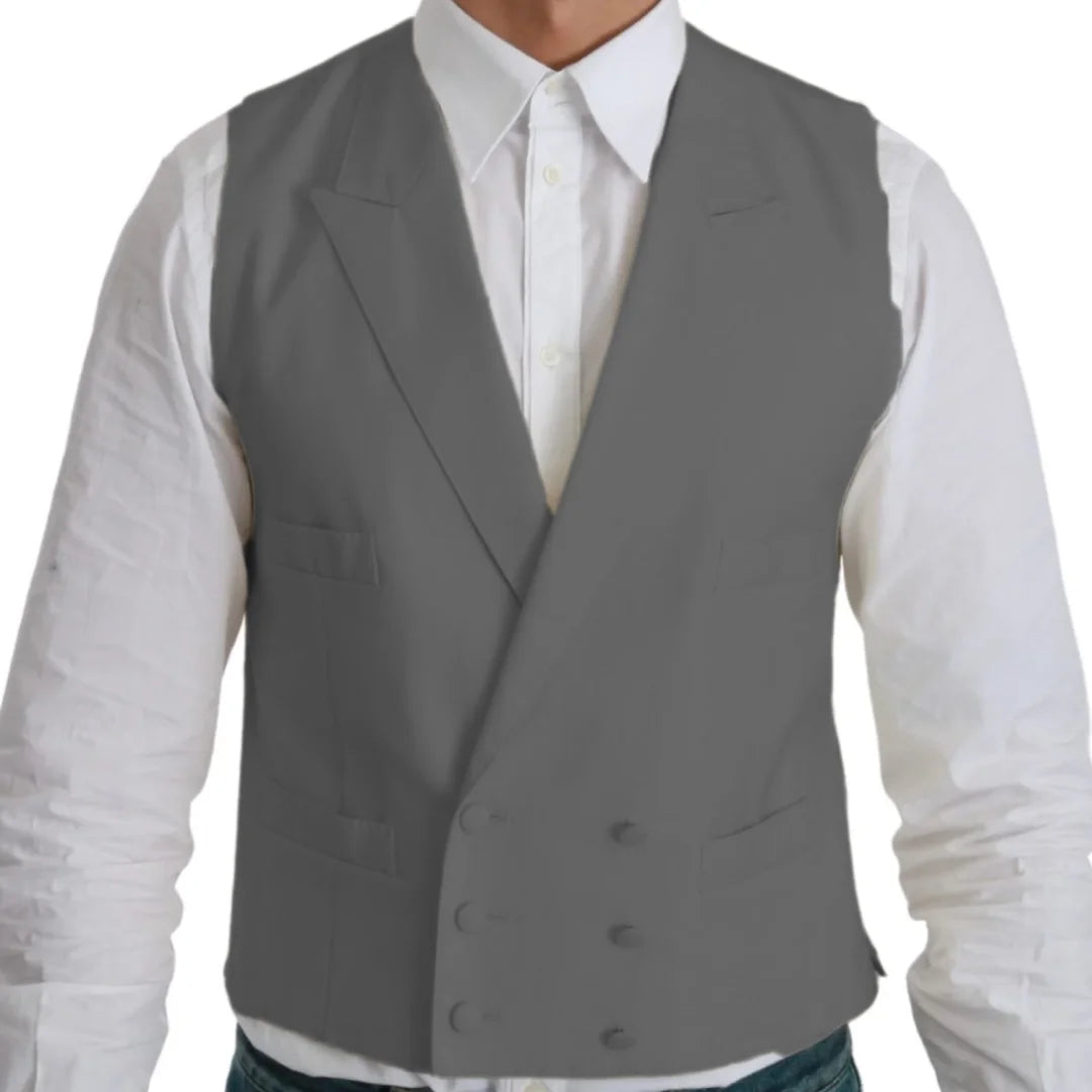 Men's Vest Single Breasted Formal Waistcoat for Wedding, Business & Daily Wear