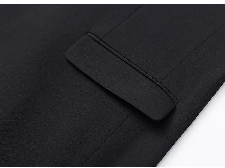 Korean Style Menswear Clothing Blazer Uniform Suits Jackets Coats 2026 Fashion Casual Men Business Social Blazers Hommes De Luxe