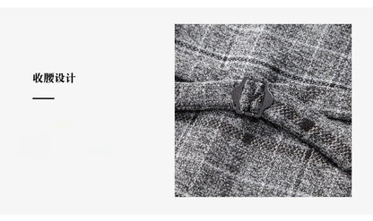 Men's Slim Fit Single Breasted Suit Vest – Plaid Waistcoat for Weddings & Banquets