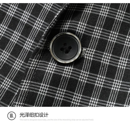 New High-End Soft Comfortable Men's Blazer Slim Fit Fashion Jacket For Young Men Daily Casual Home Wear Outerwear