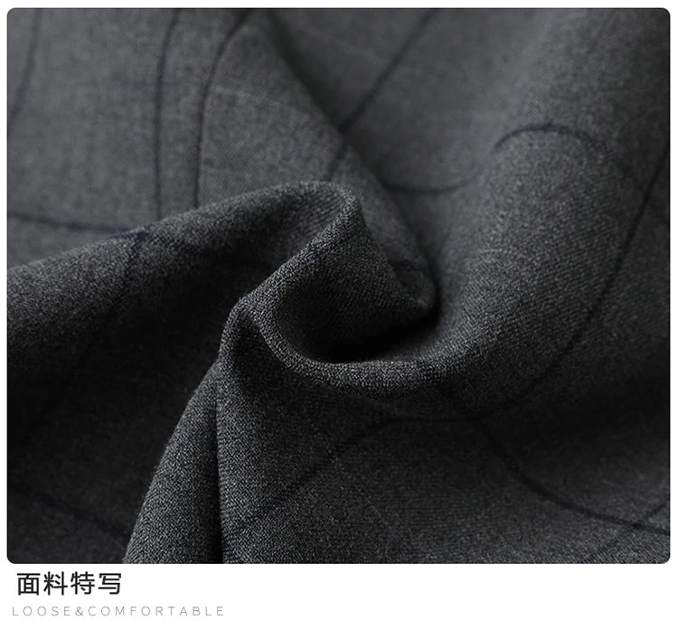 Fashionable Middle-Aged Large Size Suit XL-9XL Handsome Banquet High Quality Business Casual Loose Fit Jacket for plus Size Men